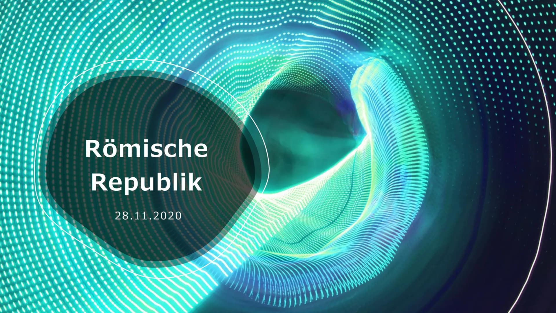 Römische
Republik
28.11.2020 Anfänge Roms
in den ersten
Jahrhunderten
Monarchie
-1000 v.Chr. Siedlungen in der Gegend von
Rom
Republik
-753 