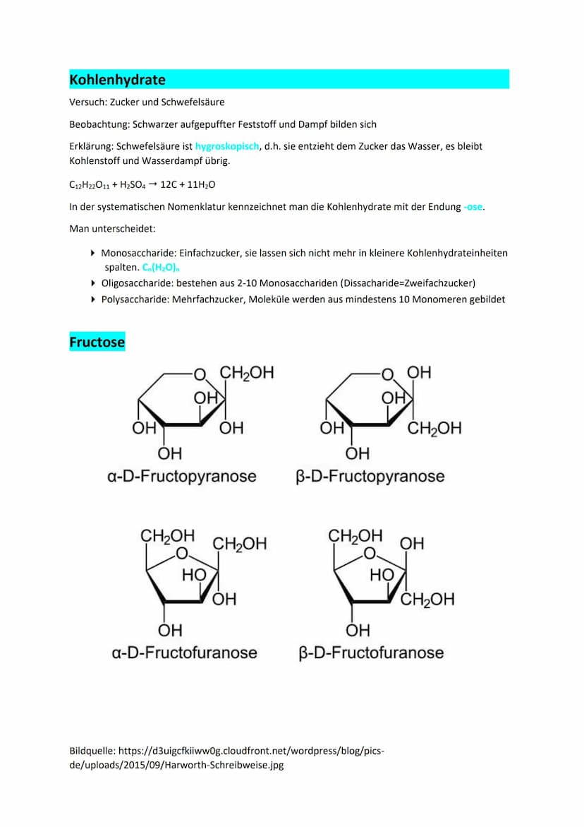 Untersuchung
von Glucose
1) Löslichkeit Glucose in Wasser löslich, in Ethanol schwer, in Benzin nicht
2) Elektrische Leitfähigkeit → Glucose