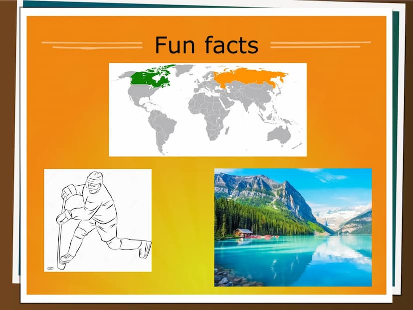 CANADA
.General information
.Fun facts
.Canada the better US
.Sources
RUSSIA
N) Canada
UNITED
STATES
Gulf of
Alaska
Pacific
Ocean
Ⓒmaps.com
