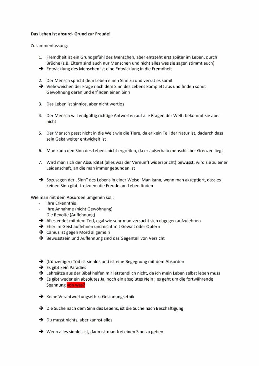 Albert Camus
Lebenslauf:
1913-1960
Algerisch-französisch
Sehr arme Familie: Vater stirbt im Krieg 1914, seine Mutter ist stumm
Studiert Phil