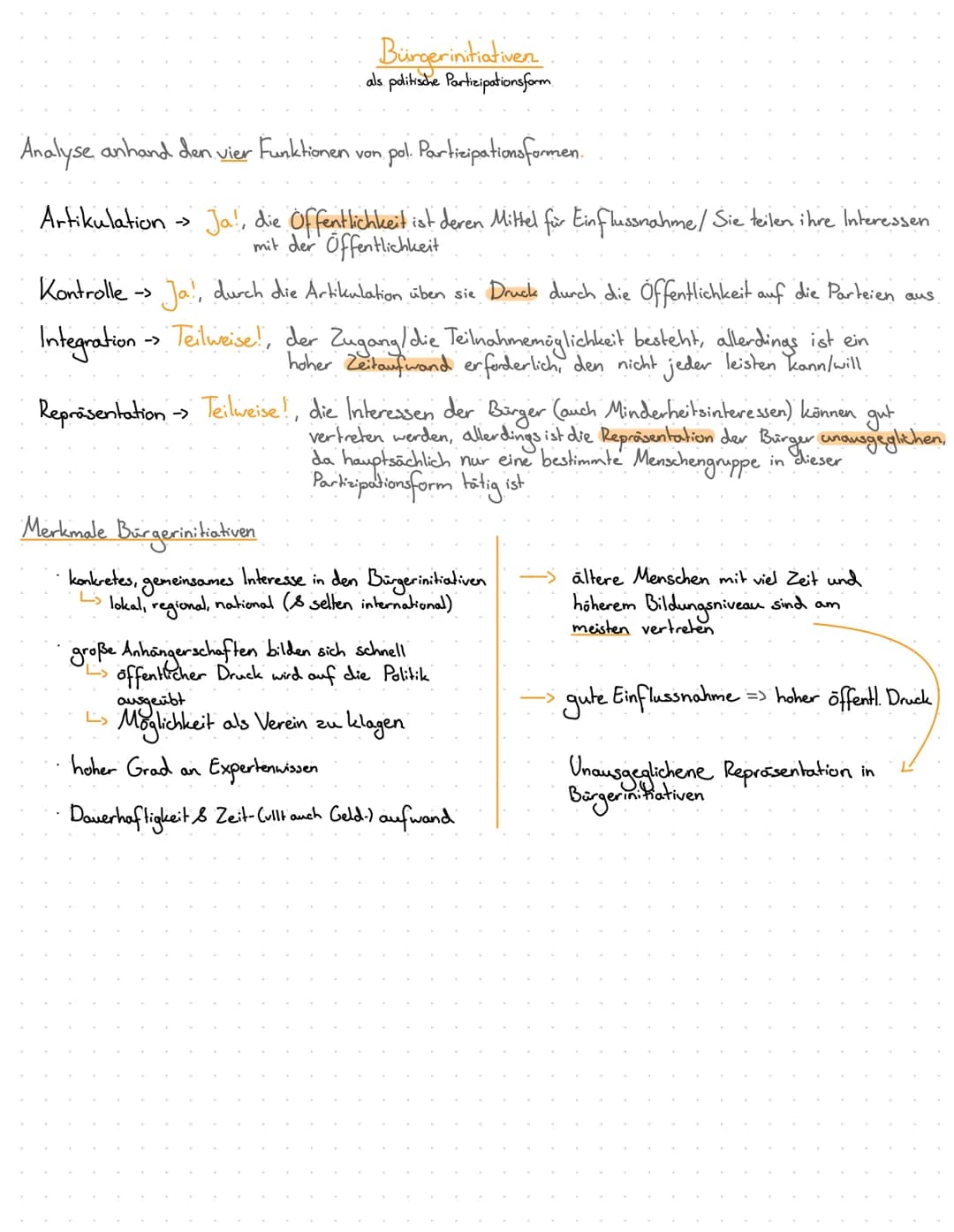 Lernzettel Politik-Wirtschaft 12.1
Politische Partizipation zwischen Anspruch und Wirklichkeit
relevante Partizipationsformen:
(Artikulation