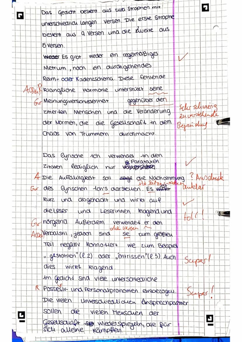 der Nachkriegszeit war in Deutschland alles
Rzerstört. Die Menschen mussten
16
um ihre
Existenz Rampfen und das mit allen Mitteln.
Bertot Br