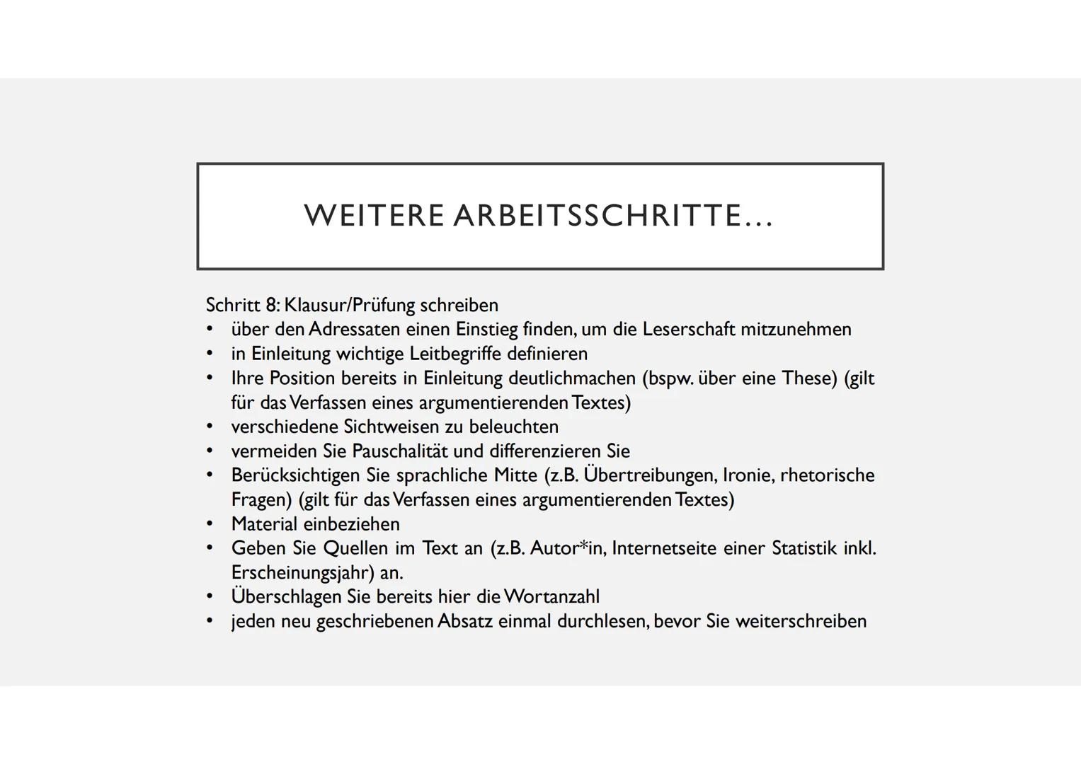REPETITORIUM ZU
„MATERIALGESTÜTZTES VERFASSEN
EINES INFORMIERENDEN UND
ARGUMENTIERENDEN TEXTES“ # ABGRENZUNG DES MATERIALGESTÜTZTEN
# SCHREI