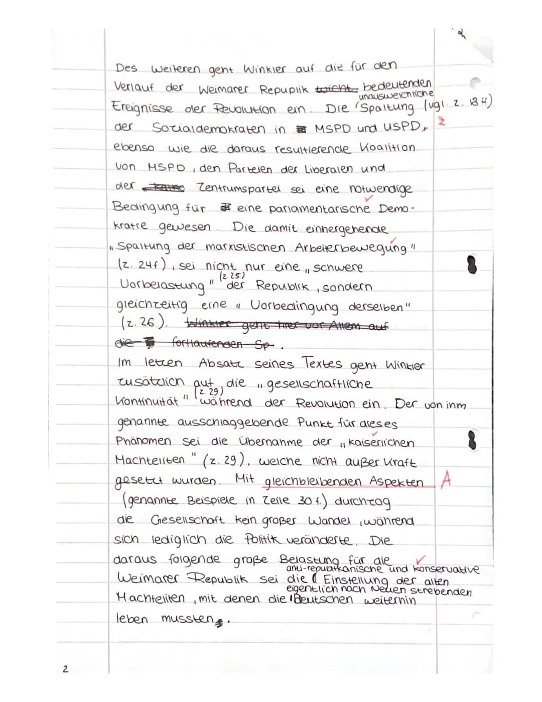 Name: Toe
1.
Klausur Nr. 3
Geschichte LK J1
"Entstehung und Anfangsjahre der Weimarer Republik"
17.3.2022
2.
UN: 12 UP
Bitte beantworten Sie