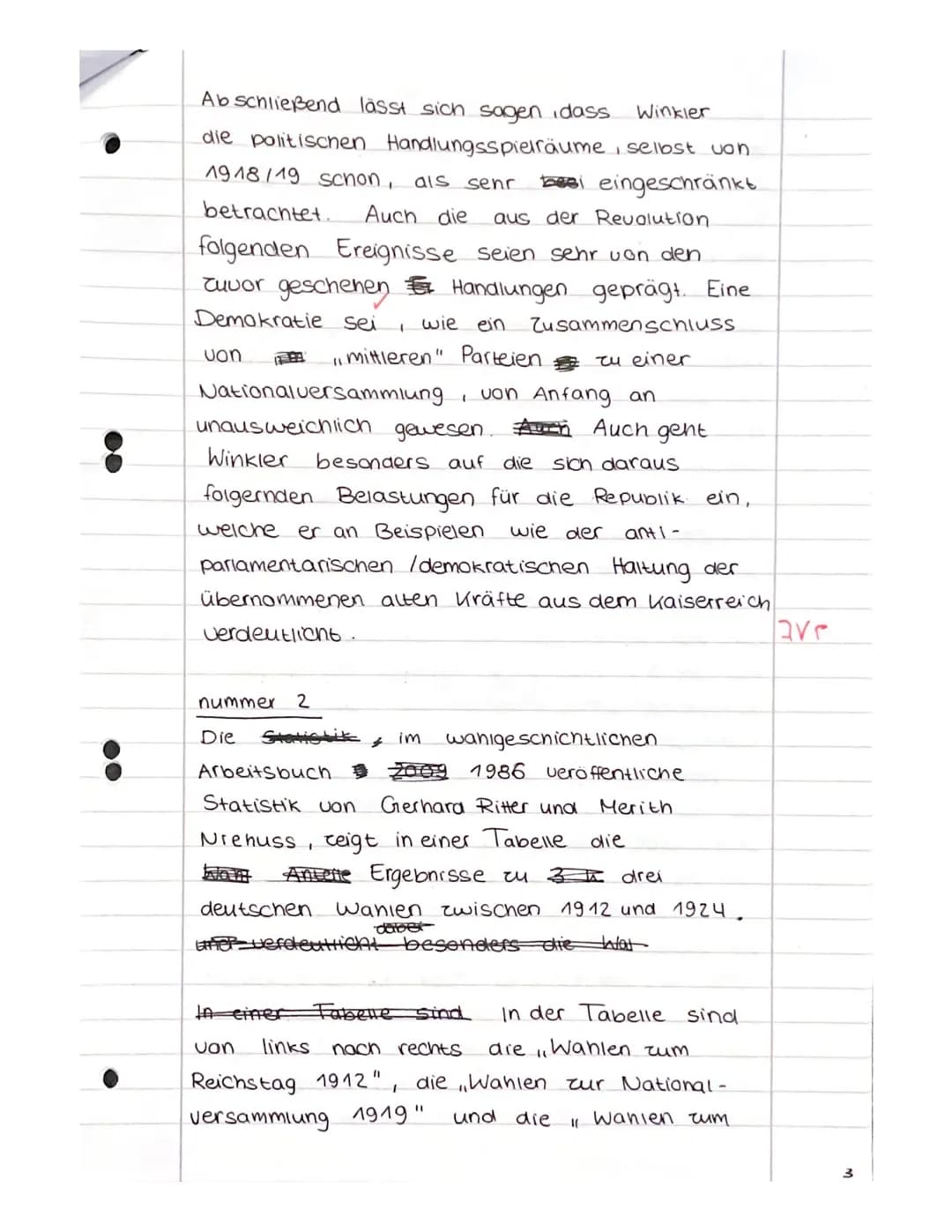 Name: Toe
1.
Klausur Nr. 3
Geschichte LK J1
"Entstehung und Anfangsjahre der Weimarer Republik"
17.3.2022
2.
UN: 12 UP
Bitte beantworten Sie