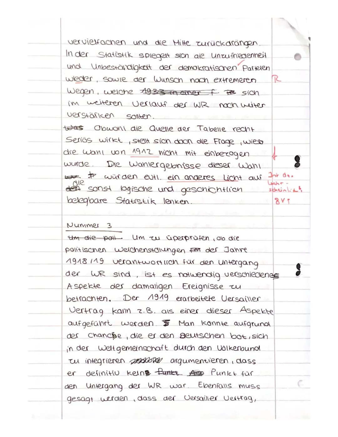 Name: Toe
1.
Klausur Nr. 3
Geschichte LK J1
"Entstehung und Anfangsjahre der Weimarer Republik"
17.3.2022
2.
UN: 12 UP
Bitte beantworten Sie