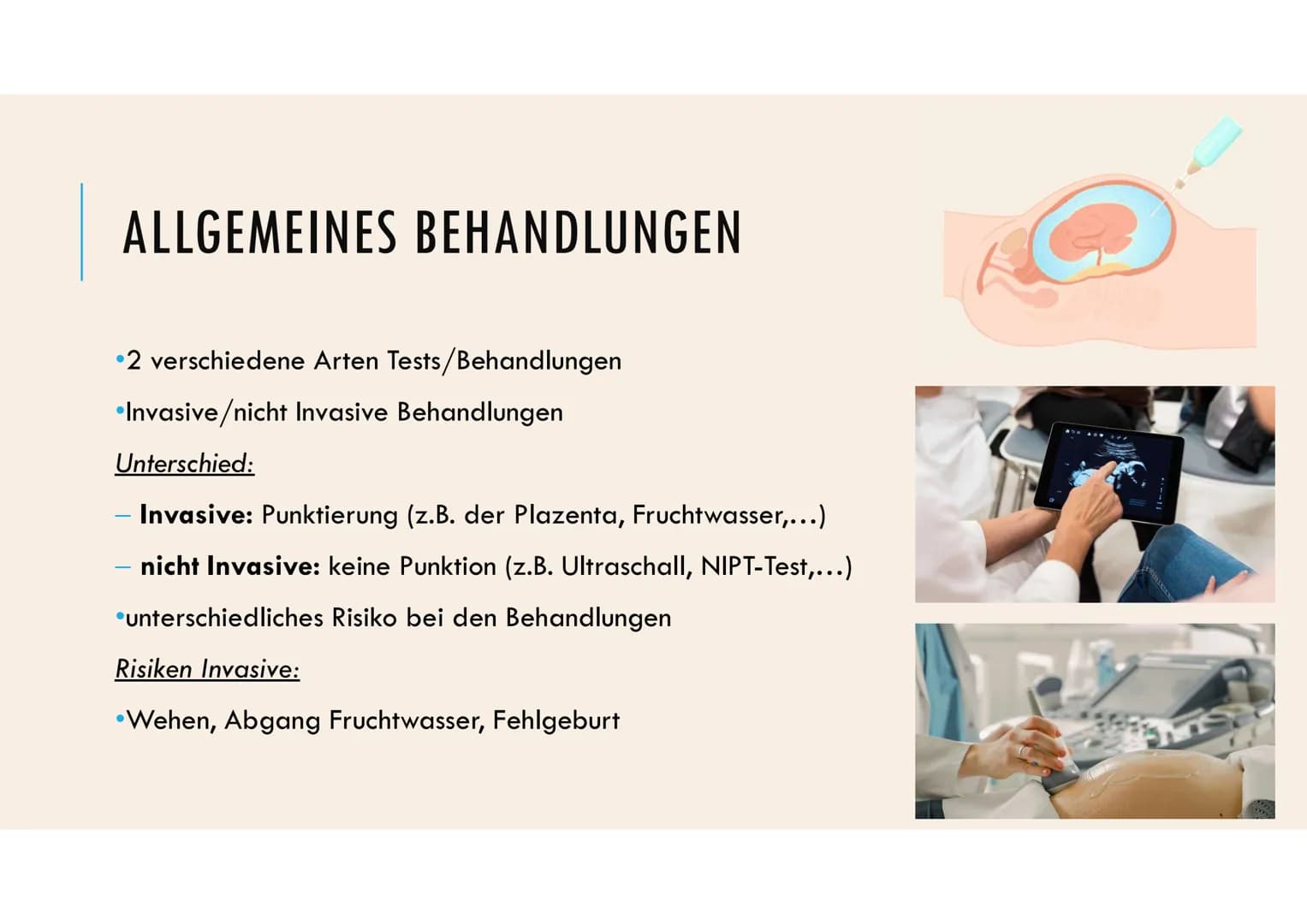 https://www.youtube.com/watch?v=o1 MisjVqY34 Pränataldiagnostik
ein Test der das weitere Leben bestimmt
Jana Scheuber & Maja chubert GLIEDER