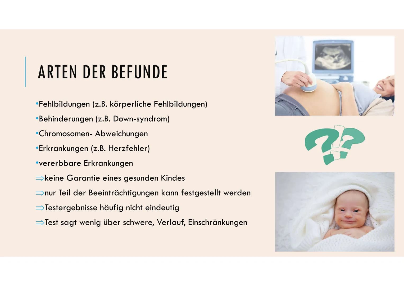 https://www.youtube.com/watch?v=o1 MisjVqY34 Pränataldiagnostik
ein Test der das weitere Leben bestimmt
Jana Scheuber & Maja chubert GLIEDER