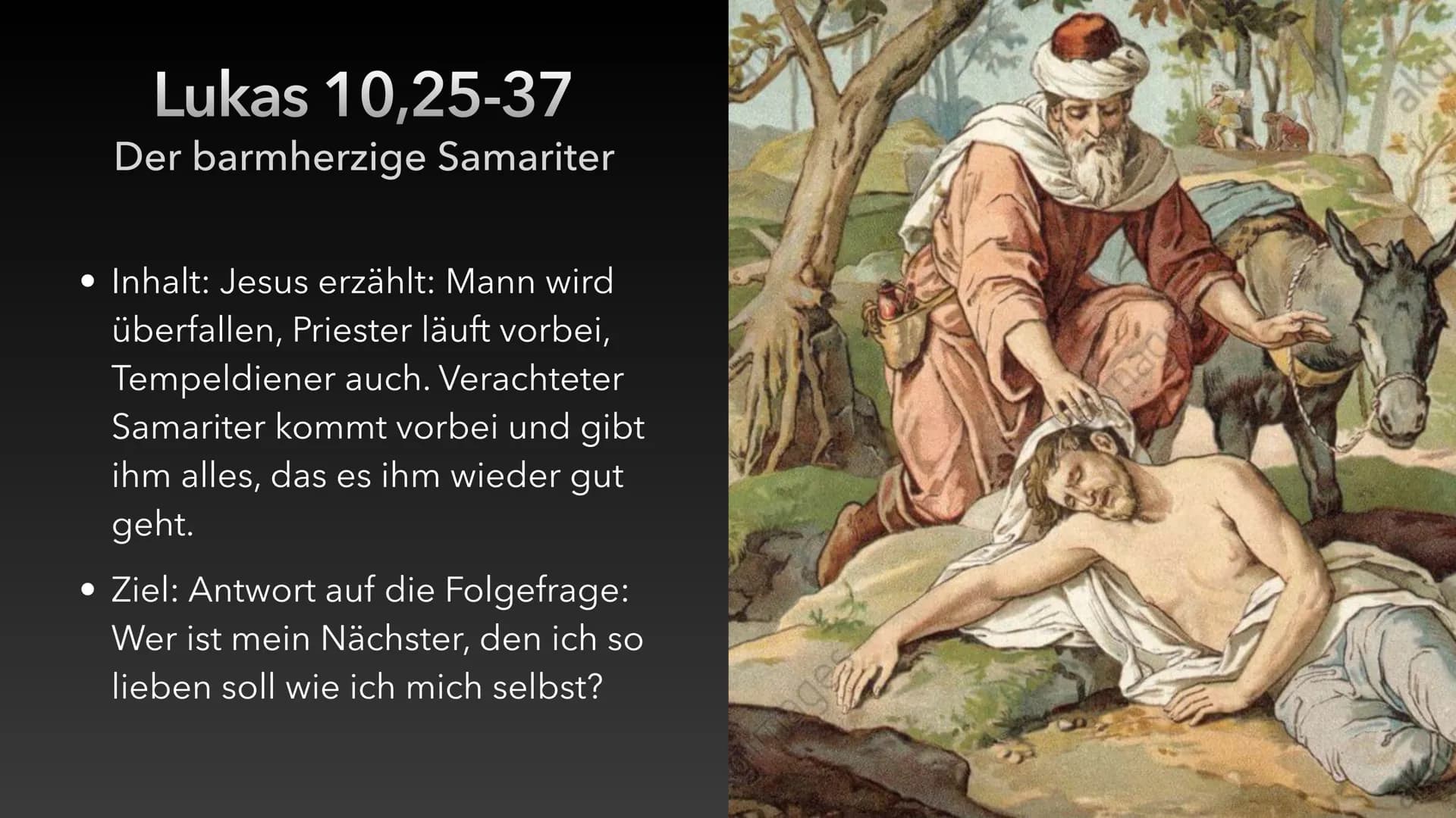 Gleichnisse
Luca Dold 30.10.20 Gleichnisse Definition
etwas nicht Erfassbares (Reich Gottes/Gott jenseits von Raum und Zeit/total anders als