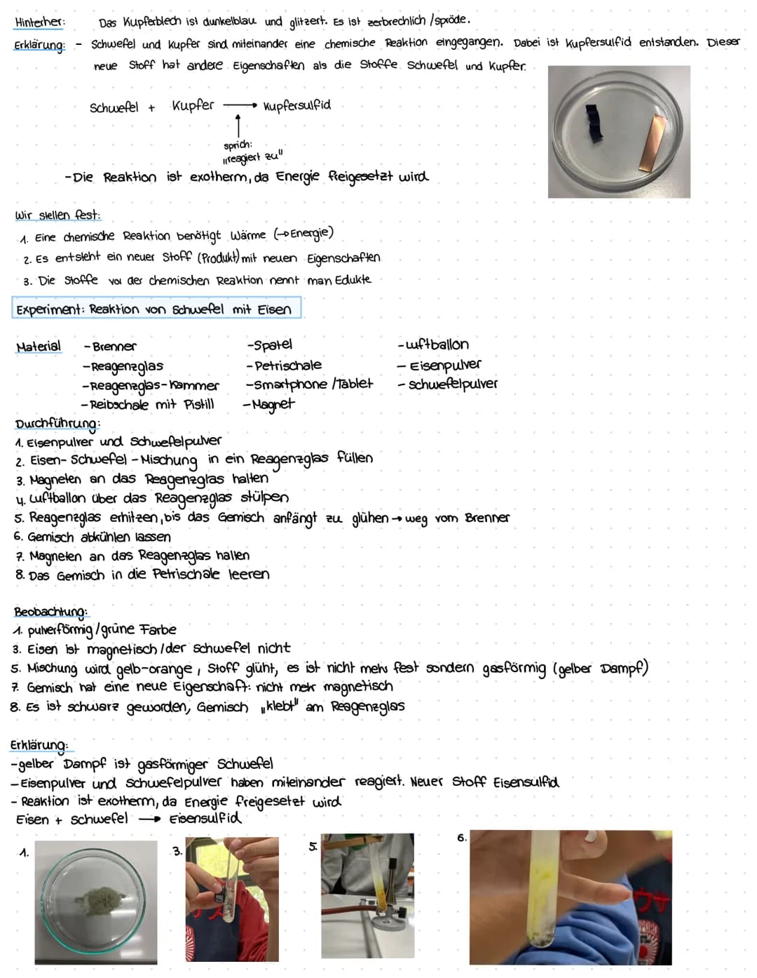 1. Stoffe und ihre Eigenschaften
Bunsenbrenner
leuchtende Flamme
(orange-gelbe Farbuung der Flamme)
- entsteht bei geringer Luftzufuhr
nicht
