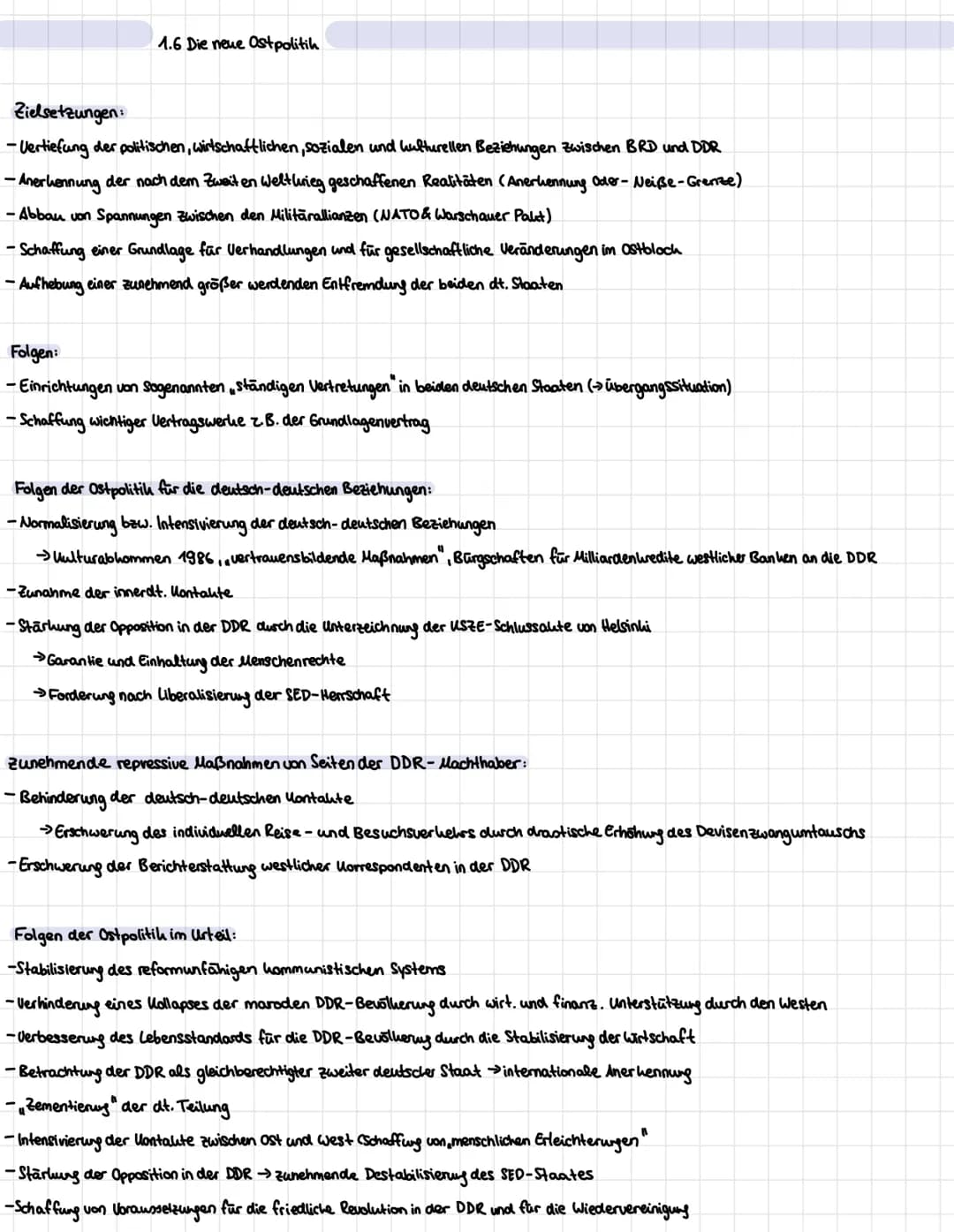 1. Klausur in Geschichte am 21.12.22
1.Die Deutsche Demokratische Republik
1.1 Gründung
- Einfluss der sowjetischen Besatzungsmacht
-Aufbau 