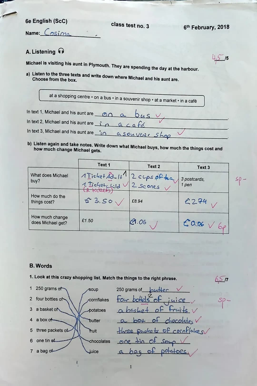 Arbeit - 2+ - prepositions
