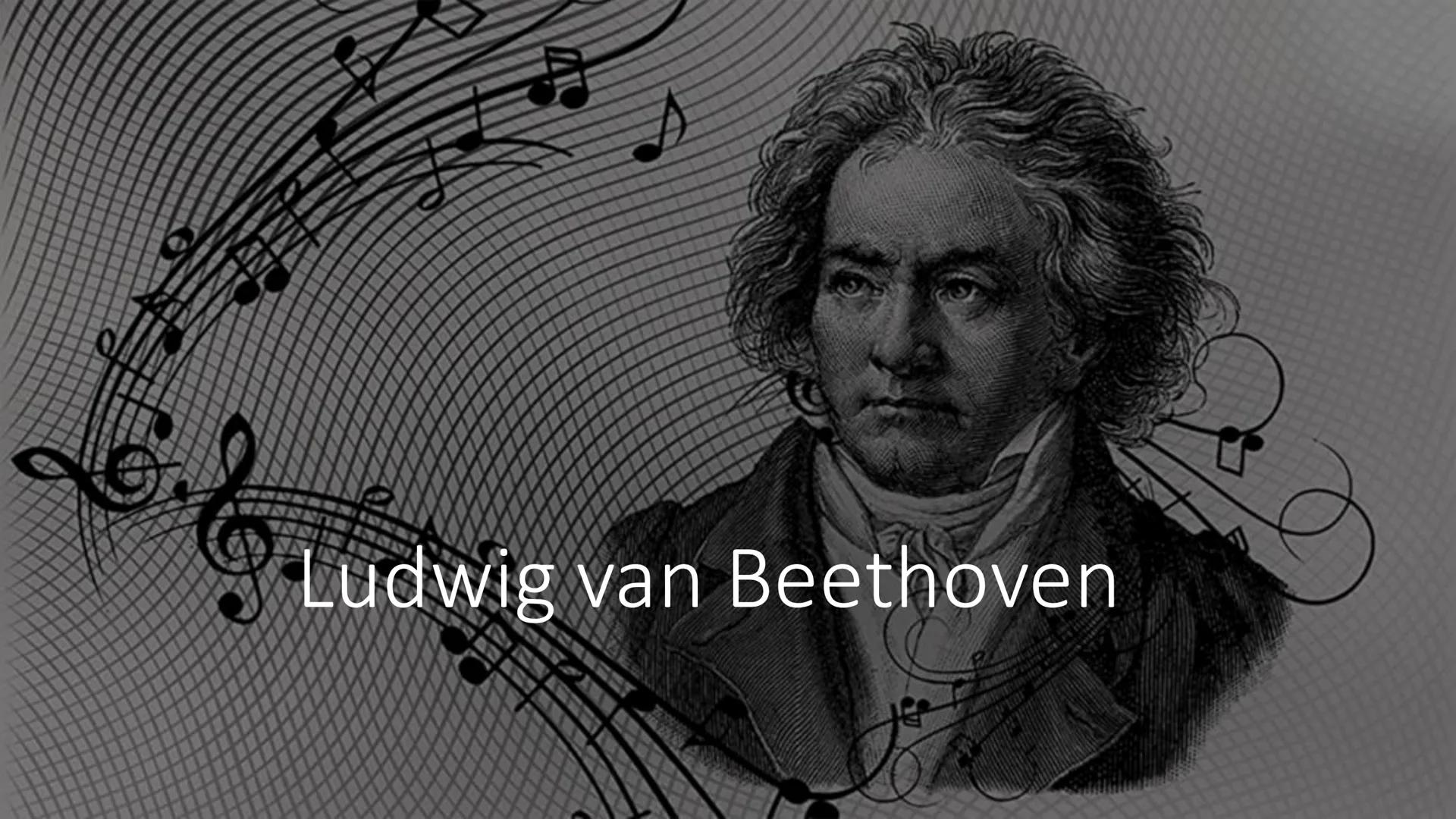 Ludwig van Beethoven ●
●
●
Allgemeine Fakten
Ausbildung
Wichtigste Werke
Krankheit
Bilder
Quellen
Inhalt: ●
●
Allgemeine Fakten:
Ludwig van 