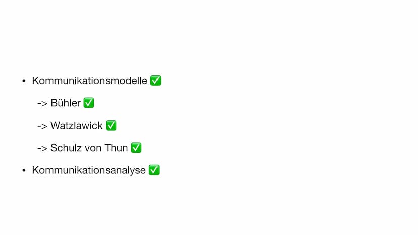 Kommunikation
Abi 23 NRW - Deutsch LK ●
●
Kommunikationsmodelle ✔
-> Bühler ✓
-> Watzlawick ✔
-> Schulz von Thun ✔
Kommunikationsanalyse ✔ K
