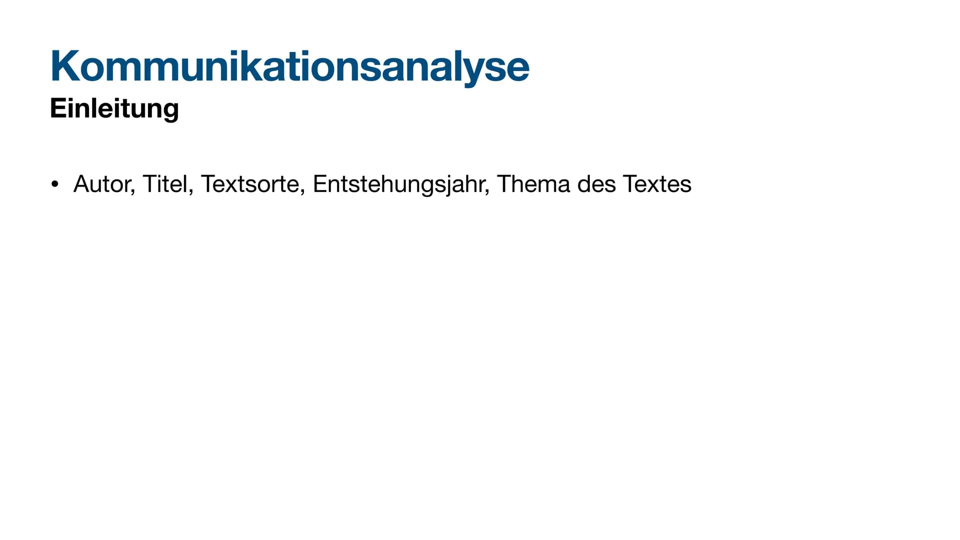 Kommunikation
Abi 23 NRW - Deutsch LK ●
●
Kommunikationsmodelle ✔
-> Bühler ✓
-> Watzlawick ✔
-> Schulz von Thun ✔
Kommunikationsanalyse ✔ K