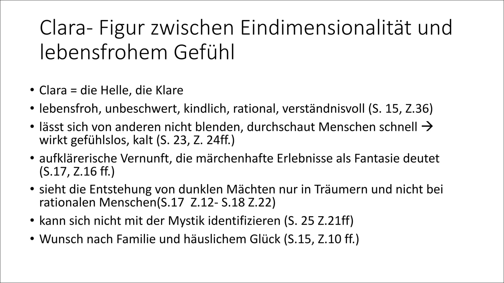 Nathanael und Clara
Zwischen Romantik und Aufklärung Inhalt
1 Nathanael:
• Lebenskurve
●
Das Identitätskonzept am Beispiel Nathanael
2 Clara