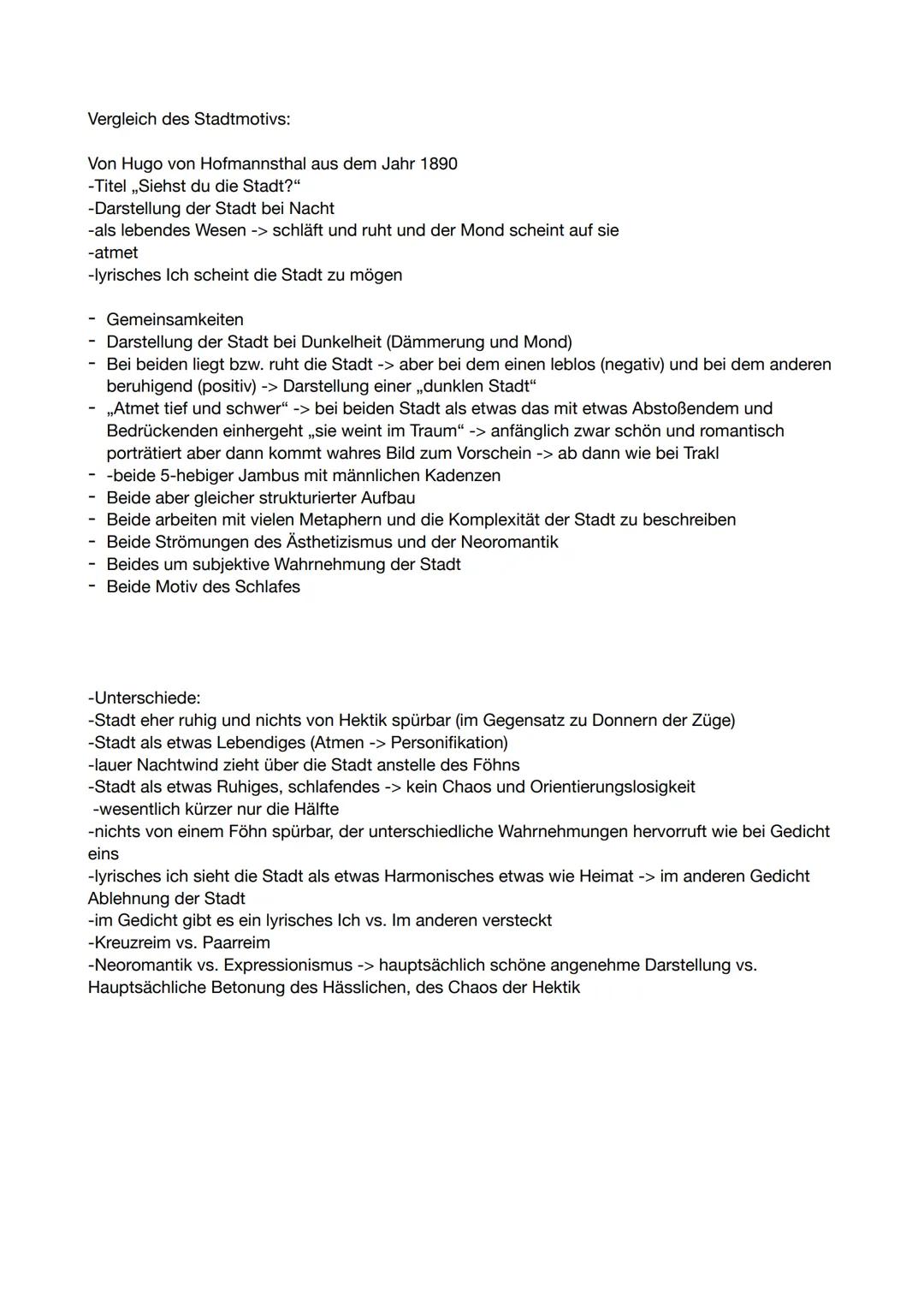 Vorstadt im Föhn - Georg Trakl - Gedichtinterpretation
Wenn sich nach heißen Tagen so langsam der Sommer verabschiedet, freuen sich die meis