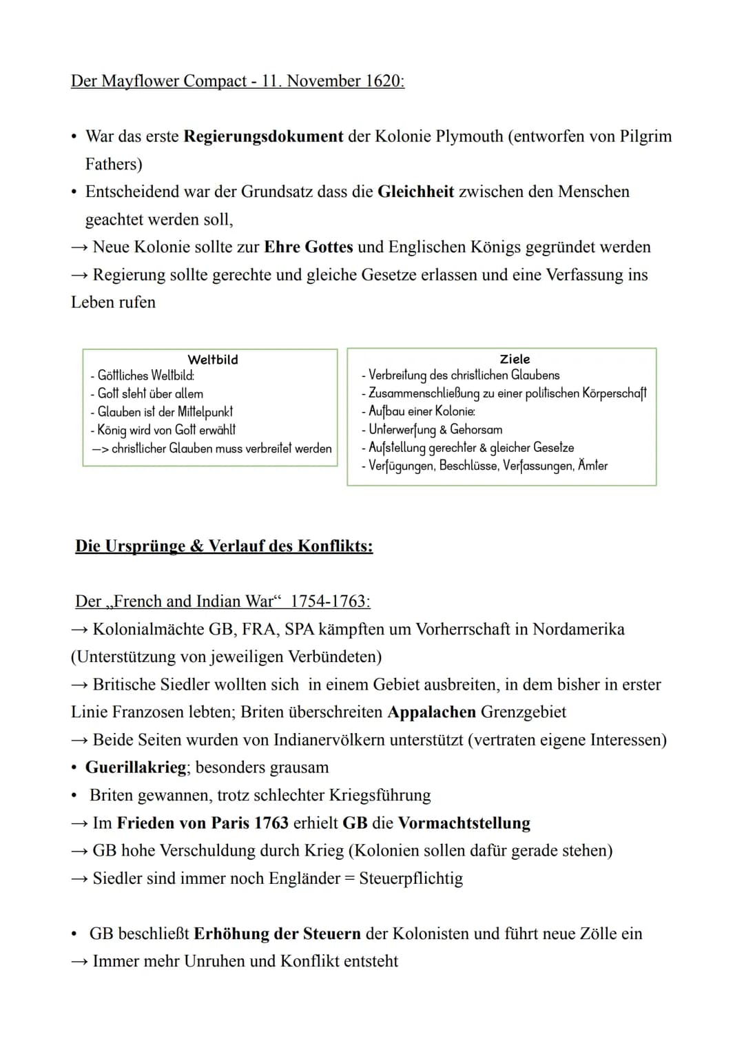 Geschichte LK - Abitur 2022
Lernzettel
12.1.: Amerikanische Revolution
Kernmodul: Krisen
Merkmale historischer Krisen nach Rudolf Vierhaus (