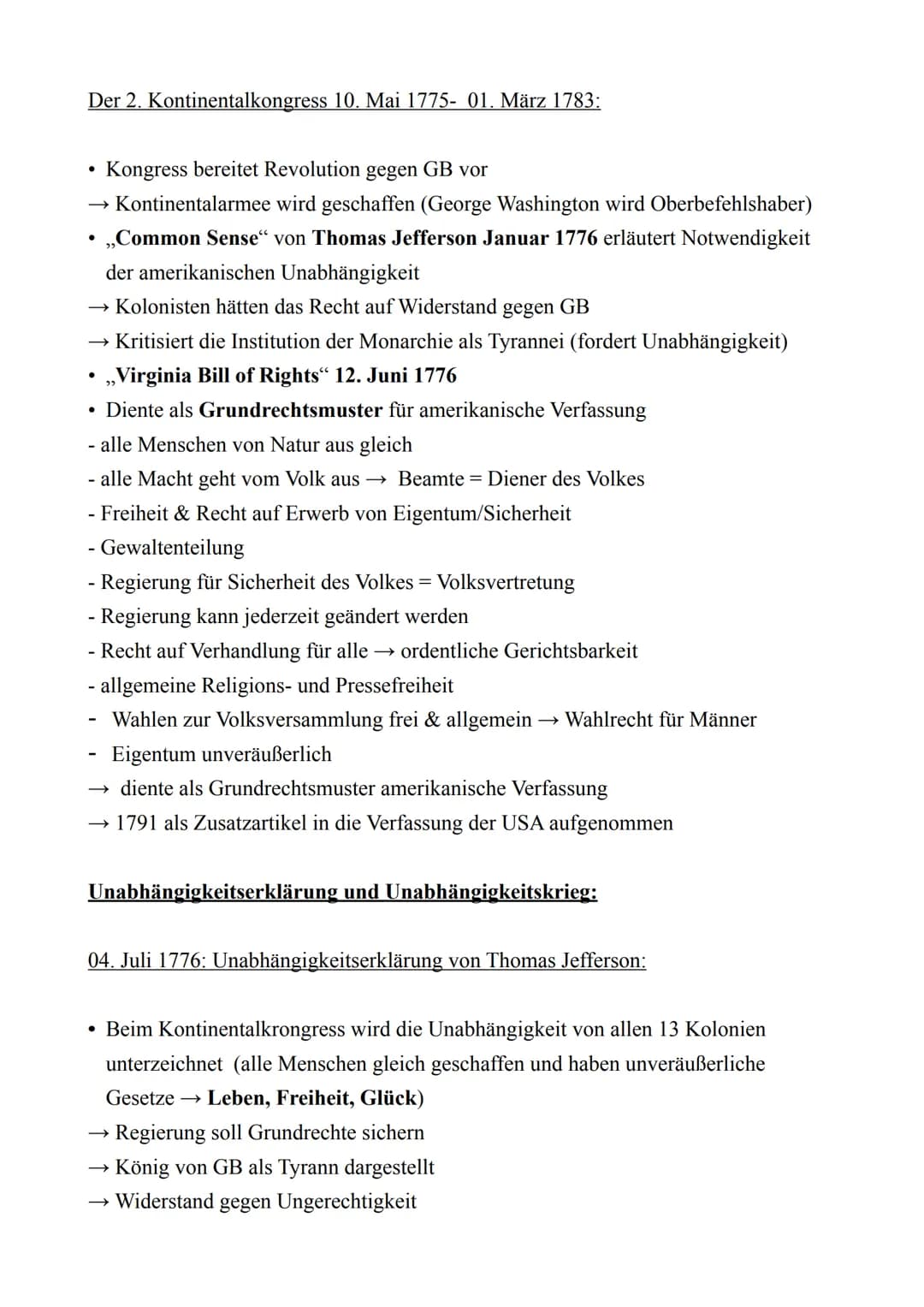 Geschichte LK - Abitur 2022
Lernzettel
12.1.: Amerikanische Revolution
Kernmodul: Krisen
Merkmale historischer Krisen nach Rudolf Vierhaus (