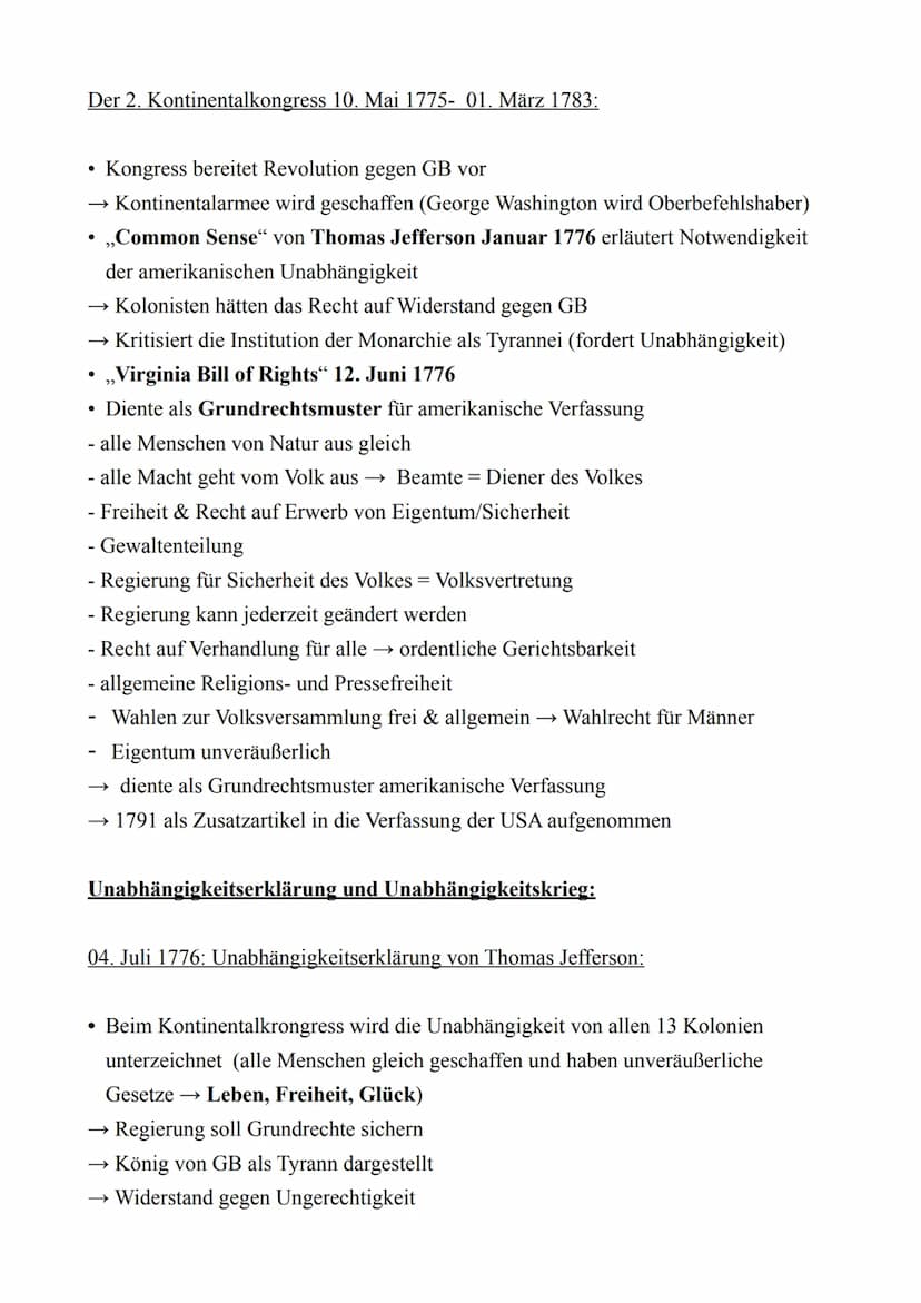 Geschichte LK - Abitur 2022
Lernzettel
12.1.: Amerikanische Revolution
Kernmodul: Krisen
Merkmale historischer Krisen nach Rudolf Vierhaus (