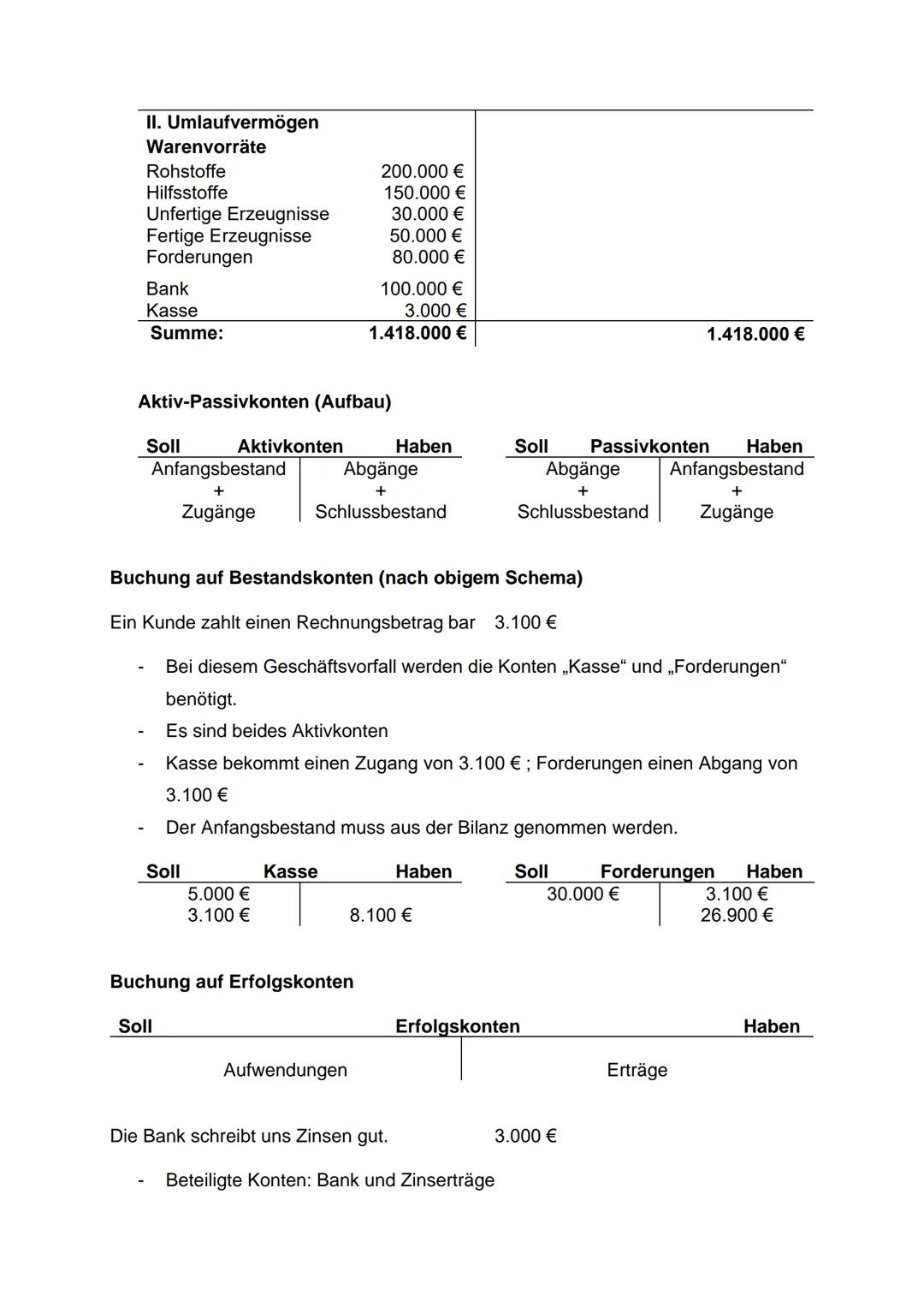 Bilanzierung
Aktiva: Verwendung der Finanzmittel
●
Anlagevermögen: mittel-, bis langfristig gebundenes Kapital
●
■ Sachanlagen
■
■
Beteiligu