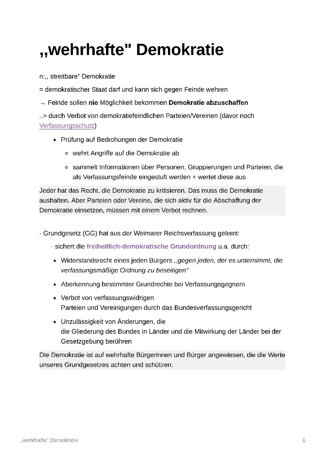 wehrhafte Demokratie