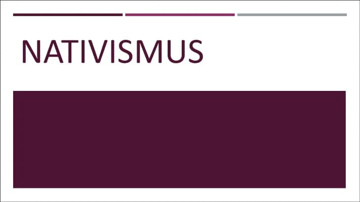 Know Nativismus  thumbnail