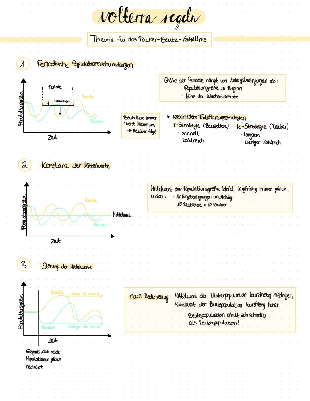1 Periodische Populationsschwankungen
Populationsgröße
2
•Populationsgröße
3
Populationsgröße
Periode
Schwankungen
Zeit
Zeit
volterra regen
