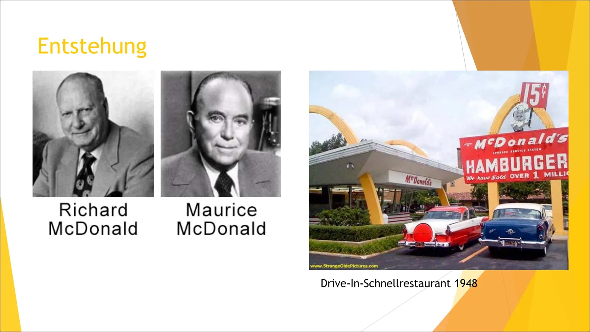 M
cDonalds
Ein Wirtschaftsunternehmen Zielgruppe:
Kindergeburtstag wurde früher oft in den Filialen gefeiert (McDonalds kümmerte
sich eigens