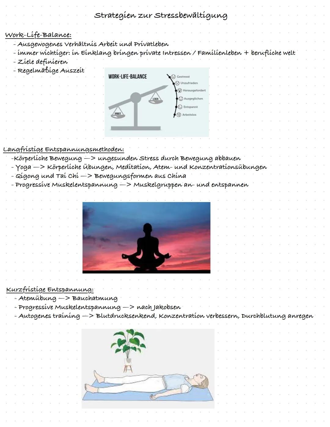 # STRESS

= Allgemein, die negativen Folgen bei überforderung

- bezeichnet psychische/physische Reaktion, die zur Bewältigung besonderer An