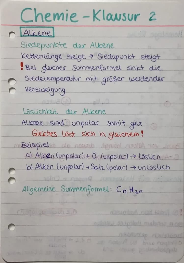 Know Übersicht Alkene/Alkine/Alkanole(Alkohole) thumbnail