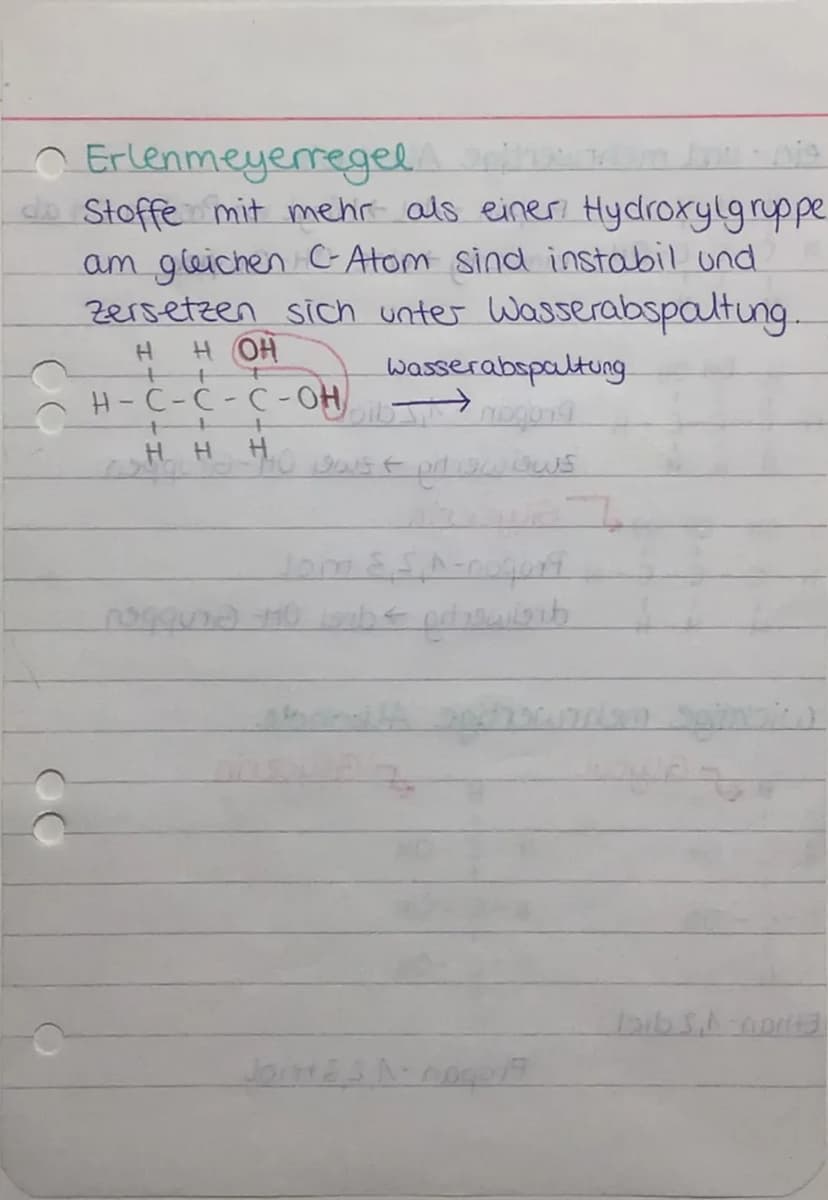 Chemie-Klausur 2
Alkene
Siedepunkte der Alkene.
Kettenlänge steigt → Siedepunkt steigt
Bei gleicher Summenformel sinkt die
Siedetemperatur m