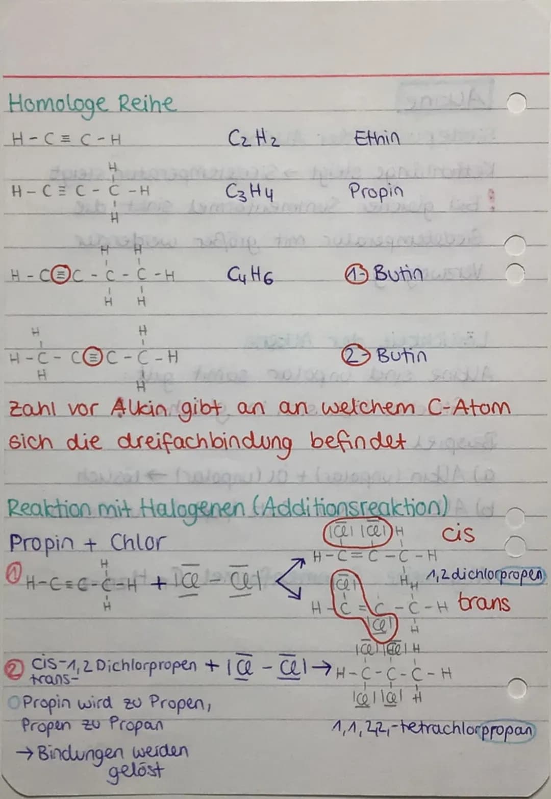Chemie-Klausur 2
Alkene
Siedepunkte der Alkene.
Kettenlänge steigt → Siedepunkt steigt
Bei gleicher Summenformel sinkt die
Siedetemperatur m