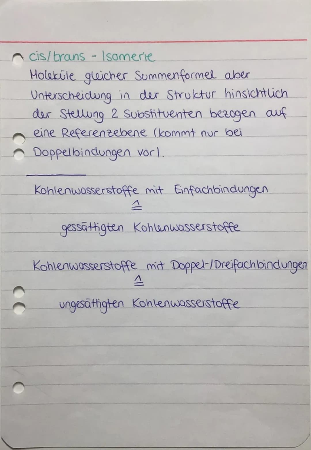 Chemie-Klausur 2
Alkene
Siedepunkte der Alkene.
Kettenlänge steigt → Siedepunkt steigt
Bei gleicher Summenformel sinkt die
Siedetemperatur m