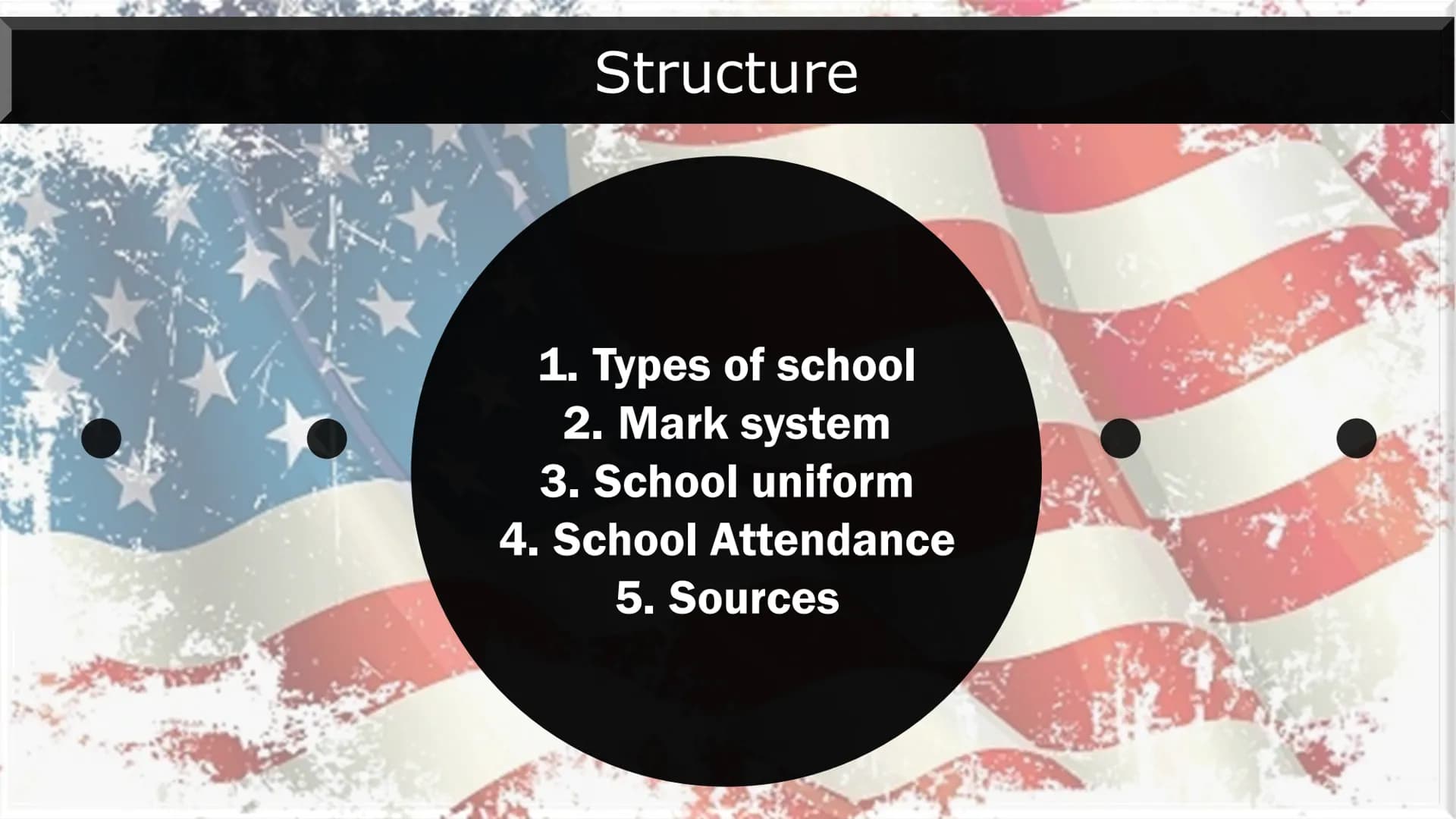 Types of school:
Many school types:
AMERICAN SCHOOL SYSTEM
A
B
Elementary school
Middle school
Junior High
High school
Mark system:
Marks fr