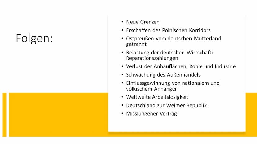 in
Versailler Friedensvertrag
10.01.1920 Versailler Vertrag-
Friedensvertrag nach dem 1. Weltkrieg
Allgemeines
Endpunkt des ersten Weltkrieg