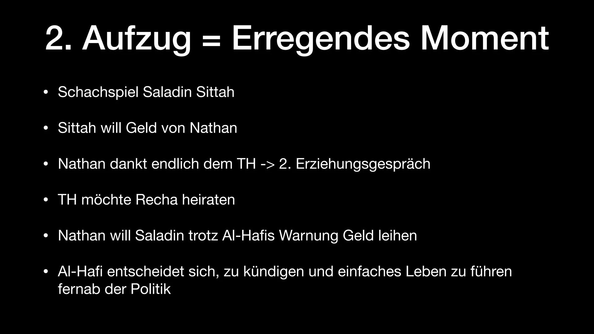 Inhaltsfeld Texte: Dramen
Nathan der Weise
Gotthold Ephraim Lessing, 1779
Abi 2023 NRW - Deutsch LK ●
●
●
●
●
●
Allgemeine Daten ✓
Vorgeschi