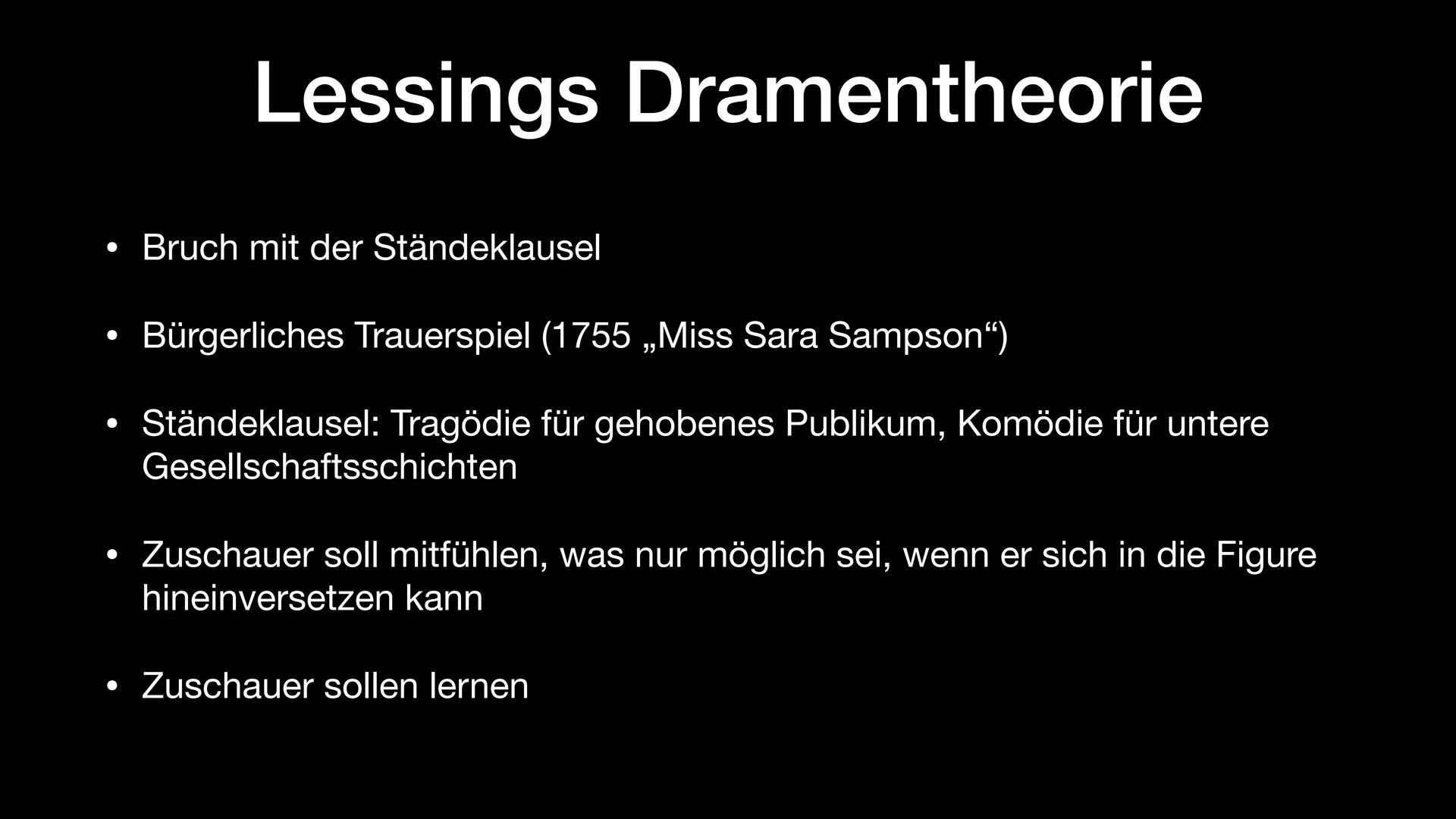 Inhaltsfeld Texte: Dramen
Nathan der Weise
Gotthold Ephraim Lessing, 1779
Abi 2023 NRW - Deutsch LK ●
●
●
●
●
●
Allgemeine Daten ✓
Vorgeschi