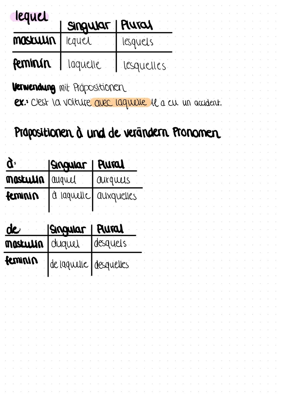 # les pronoms relatifs

Qui Verwendung als Subjekt

ex: Julian, qui roulait trop vite, a eu un accident. (Wer/was ist zu schnell gefahren!)
