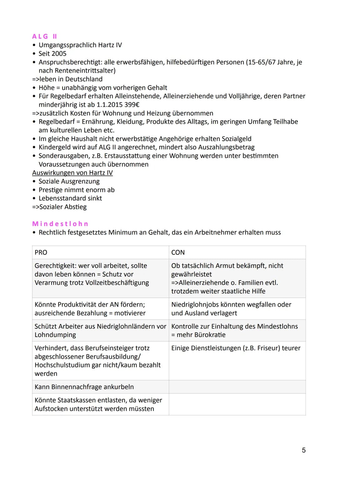 Strukturen sozialer Ungleichheit, sozialer Wandel und soziale Sicherung
Sozialstaat Definition
• Gesamtheit staatlicher Maßnahmen mit denen 