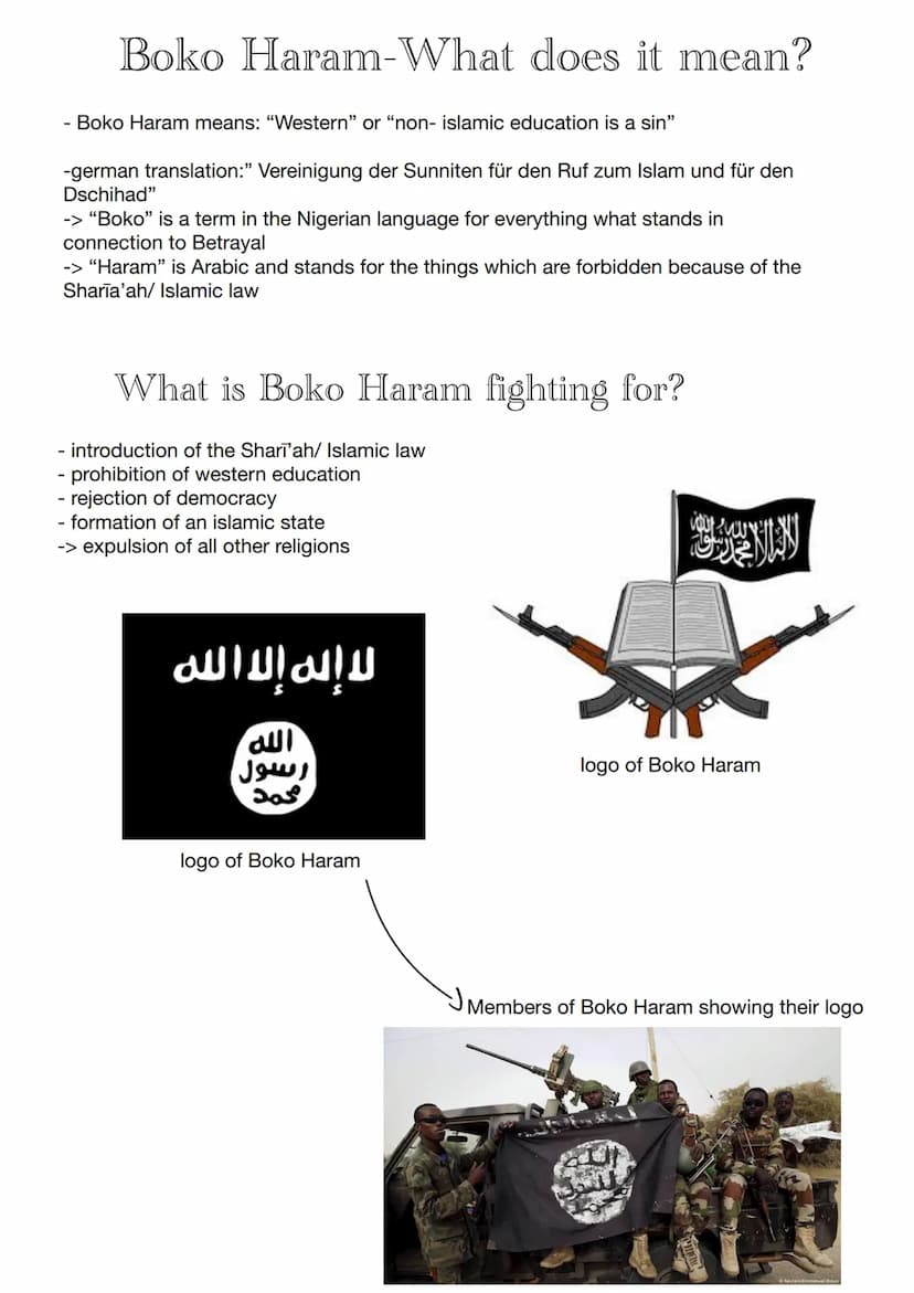 Boko Haram
the group that puts Nigeria in a constant state of fear
لا اله الا الله
الله
رسول
Jar Boko Haram-What does it mean?
- Boko Haram 