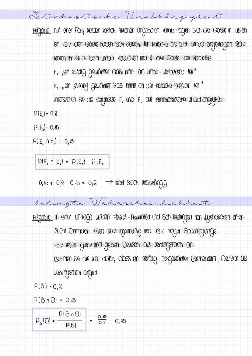 tochaster
Laplace
Aufgabe: Ein Abitur-Jahrgang besteht aus 150 Schülerinnen, von denen 25 die Mathe-AG
besuchen. Ein Drittel der Schüler inn