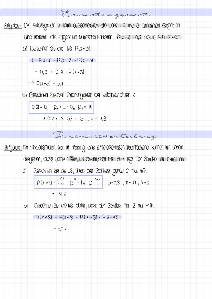 tochaster
Laplace
Aufgabe: Ein Abitur-Jahrgang besteht aus 150 Schülerinnen, von denen 25 die Mathe-AG
besuchen. Ein Drittel der Schüler inn