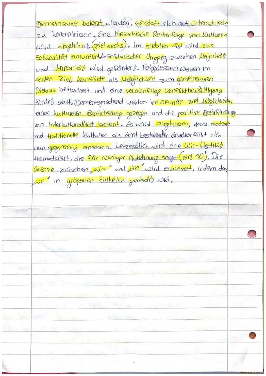 Die interkulturelle Bildung nach Nicke
Die interkulturelle Bildung nach Nieke enthält 6 Stufen, die
die Entwicklung von Toleranz und den Weg