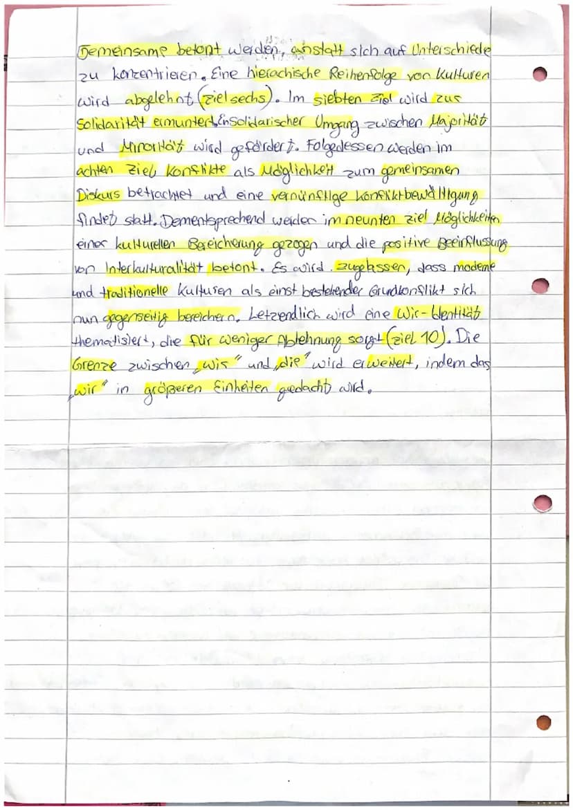 Die interkulturelle Bildung nach Nicke
Die interkulturelle Bildung nach Nieke enthält 6 Stufen, die
die Entwicklung von Toleranz und den Weg