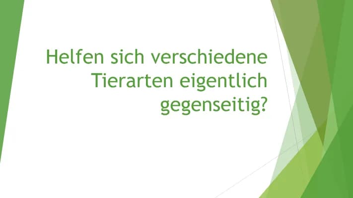 Know Symbiose bei verschiedenen Tierarten thumbnail