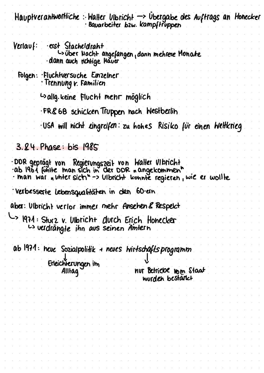 D D R
Gründung: 07. Oktober 1949
L> in Ostberlin
।१५१
دا
1961
·3 Volkskongresse ( Volkskongress bewegung")
->Rat arbeitet an der Verfassung
