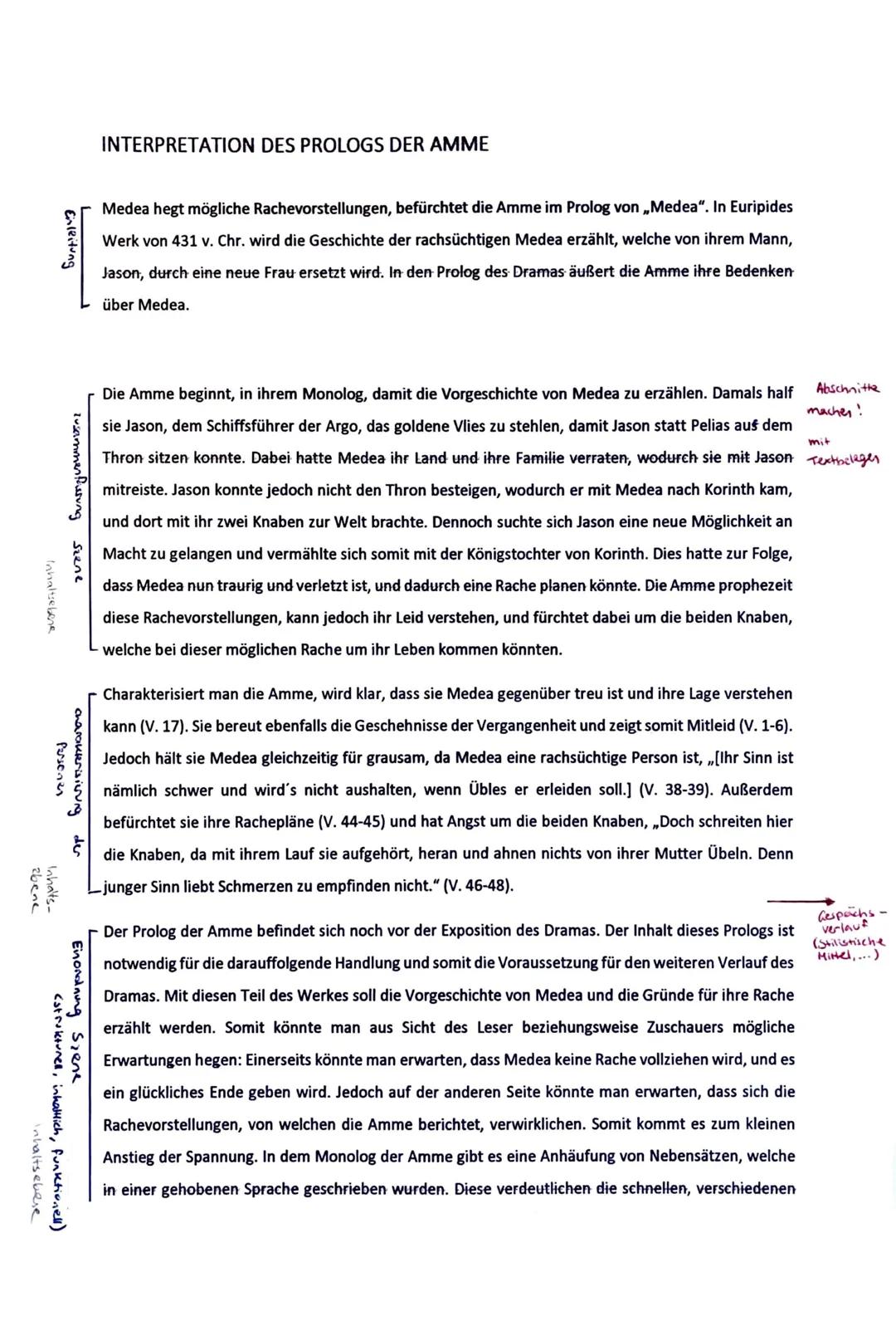 Inhaltsebene
Einleitung
zbene
Inhalts-
Personen
charakterisigung
zusammenfassung Szene
<strukturell, inhaltlich, funktionell)
Inhaltsebese
d