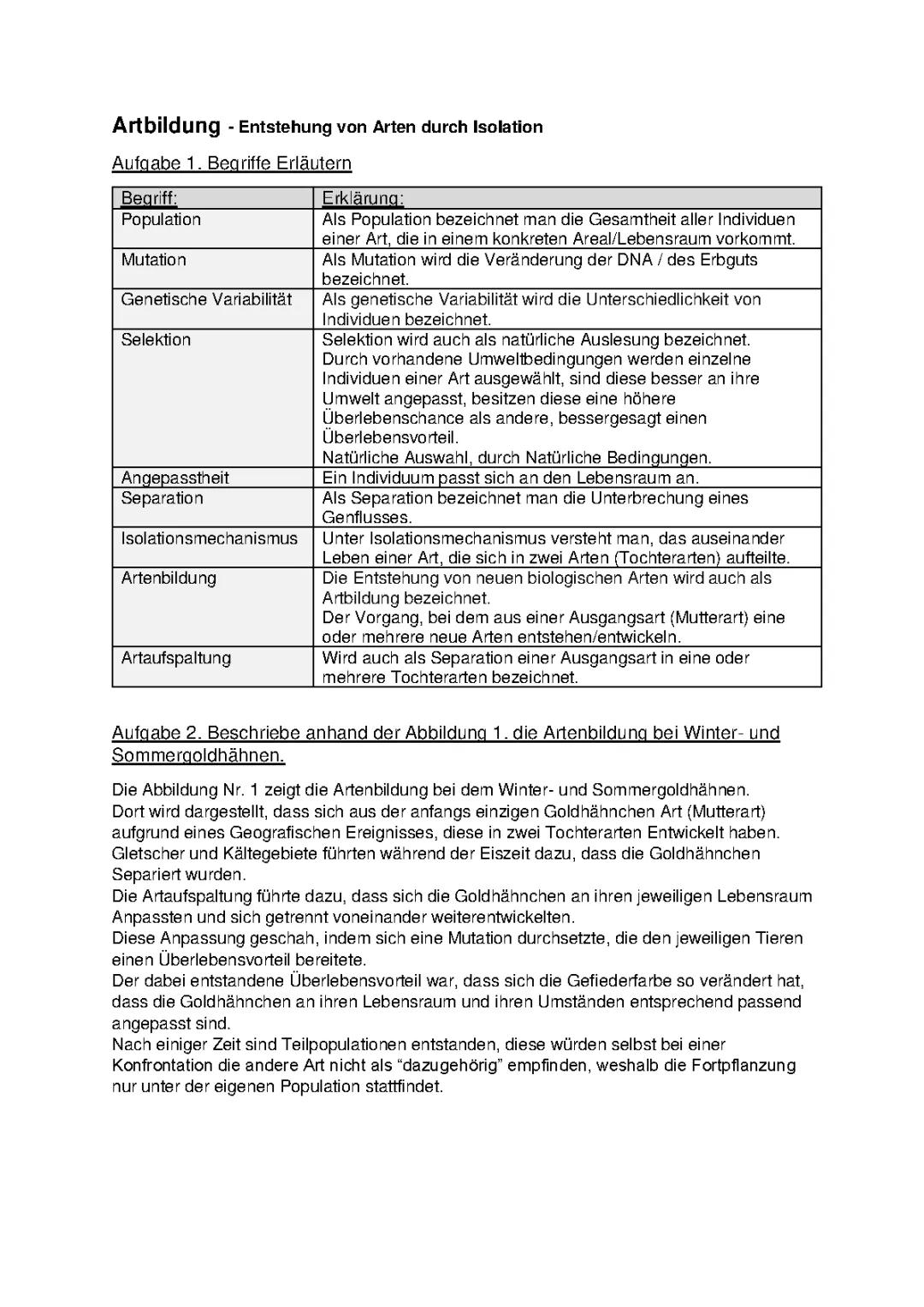 Artbildung einfach erklärt: Allopatrische, Sympatrische, und mehr!