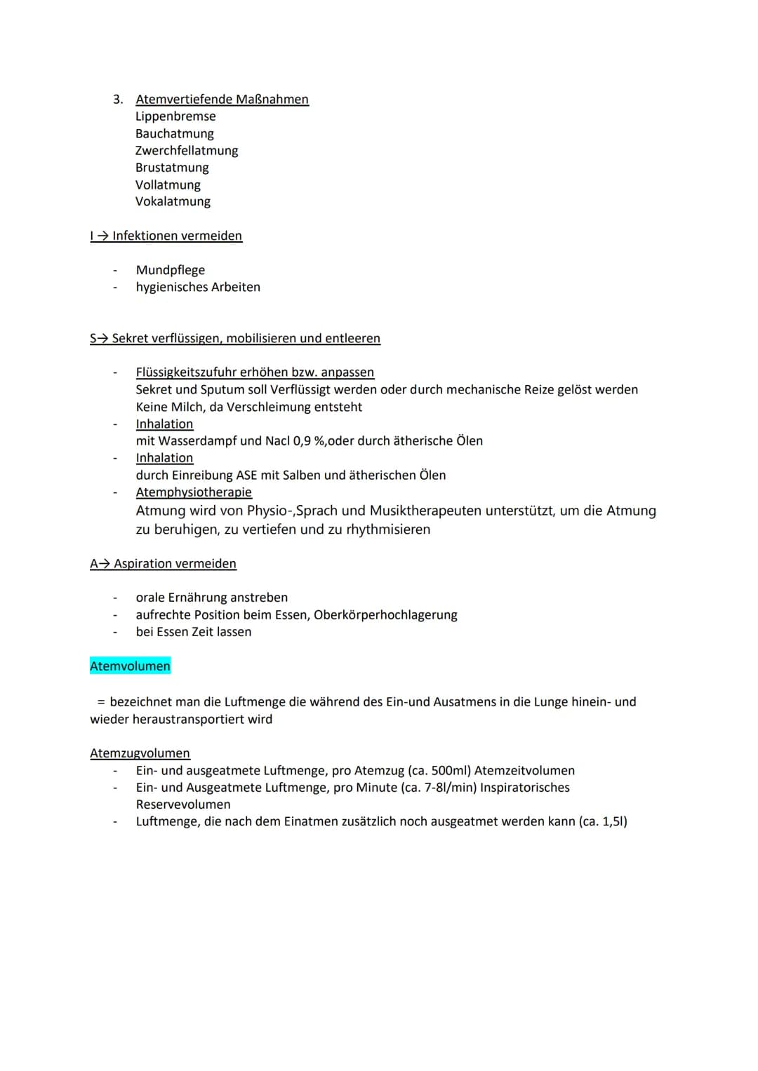 Examensthema: Pneumonie
Gliederung
Definition
Unterteilung
Anatomie
Symptome
Risikofaktoren
Diagnostik
Therapie
Komplikationen
Pflegemaßnahm